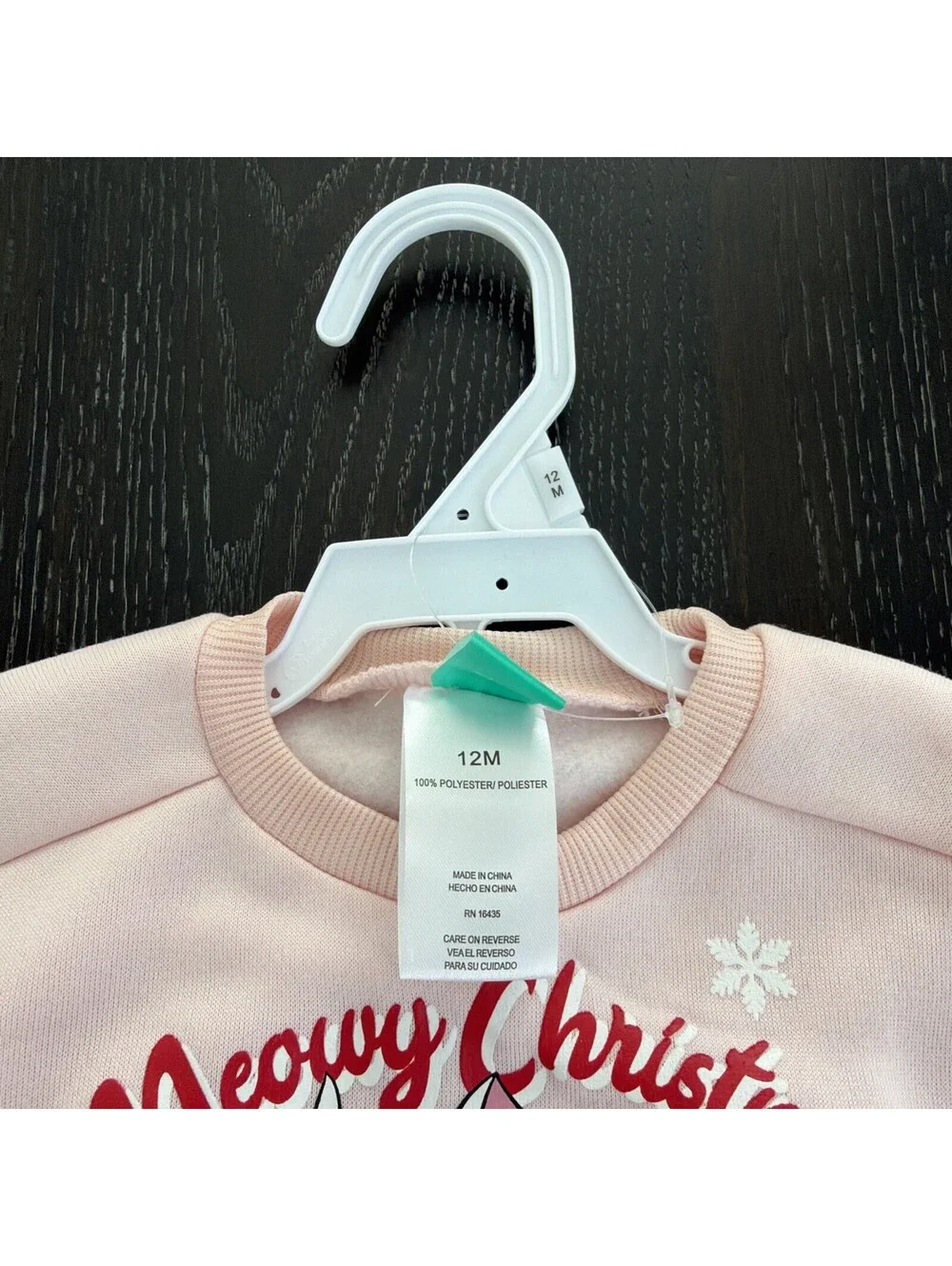Disney Aristocats - Pink Meowy Christmas Baby Sweater Set-12M